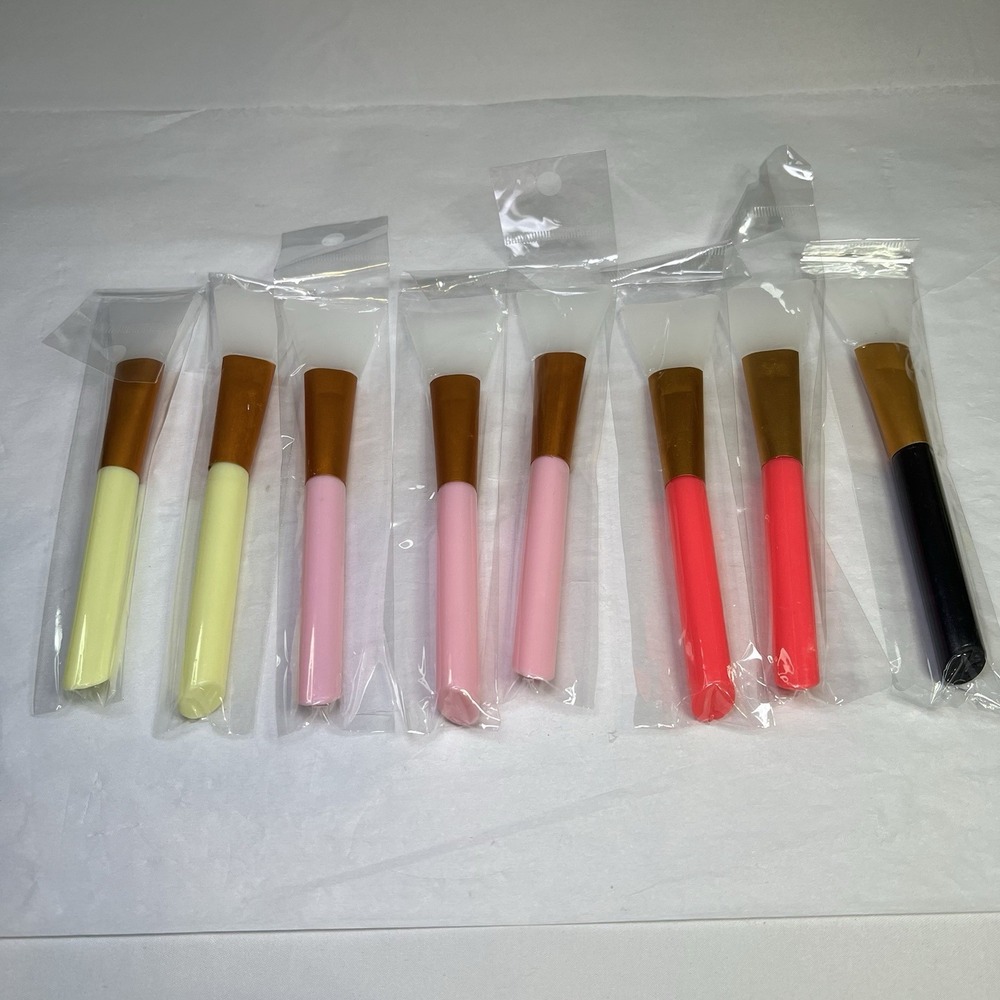 8 Pack Silicone Spatula Brush Facial Mask Applicators Applicator New Sealed
